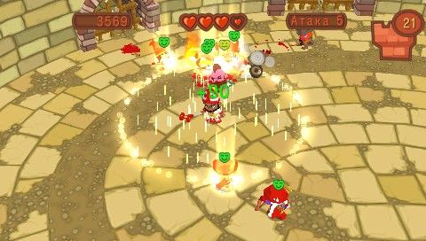 Fat Princess: Fistful of Cake screenshot 3 for PSP